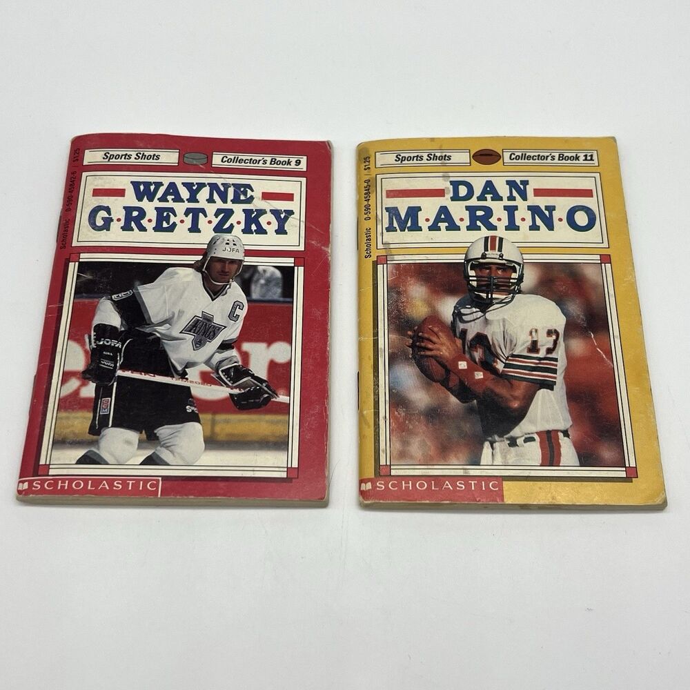 VTG 90s Scholastic “Sports Shots” Collectors Mini-Book Lot of 11 Jordan Marino - Picture 13 of 16